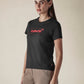 Women's Logo Printed Slim Fit Jersey T-Shirt - Side View