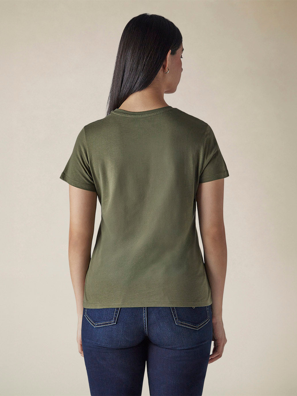 Women's Logo Printed Slim Fit Jersey T-Shirt - 1aa07ea1-95f1-4aae-bfa7-9e2c06e60108 View