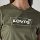 Women's Logo Printed Slim Fit Jersey T-Shirt - Detail View