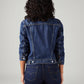 Women's Solid Regular Fit Jacket - Back View