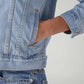 Women's Solid Regular Fit Denim Trucker Jacket - 20 View