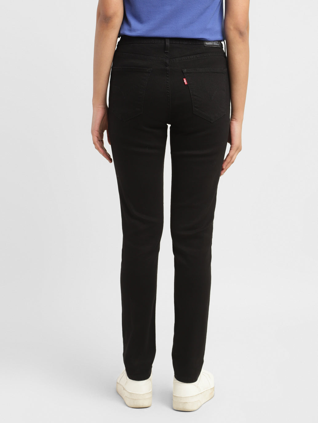 Women's 721 Black Skinny Fit High Rise Jeans - f4fe26f3-16a4-4987-8d35-f3b49ca71ae4 View
