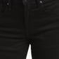 Women's 721 Black Skinny Fit High Rise Jeans - f5ef245a-dac6-44c4-9df7-e282afb03b63 View