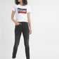 Women's 721 Black Skinny Fit High Rise Jeans - b6def69a-9f1c-4815-9d3c-791772fa077e View