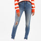 Women's 721 Blue Skinny Fit High Rise Jeans - b04d34cc-c9e2-4a89-b7ae-db0f7dd3f653 View