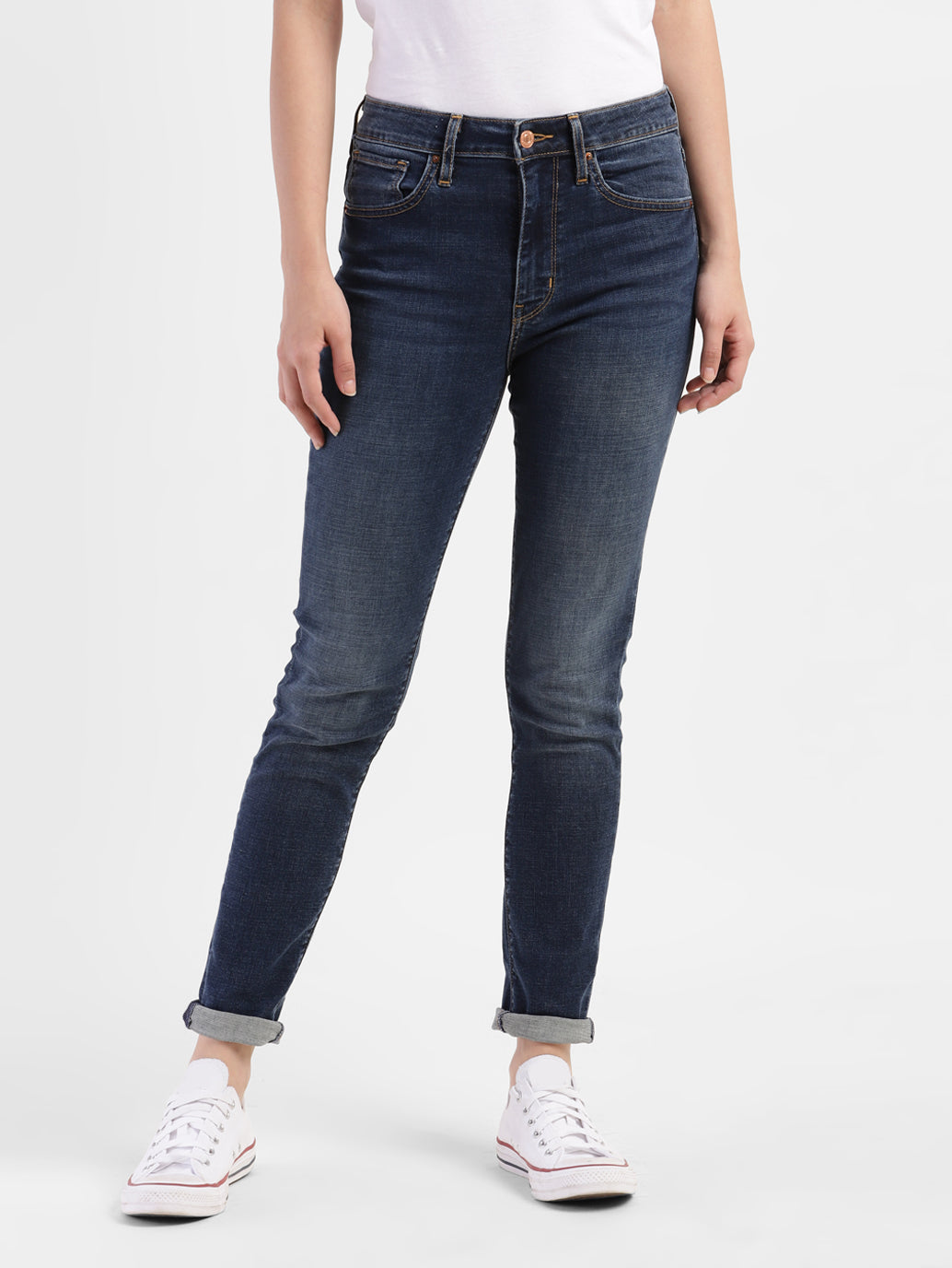 Women's 721 Indigo Skinny Fit High Rise Jeans - a1540568-7707-4d43-8664-81494a2a605e View