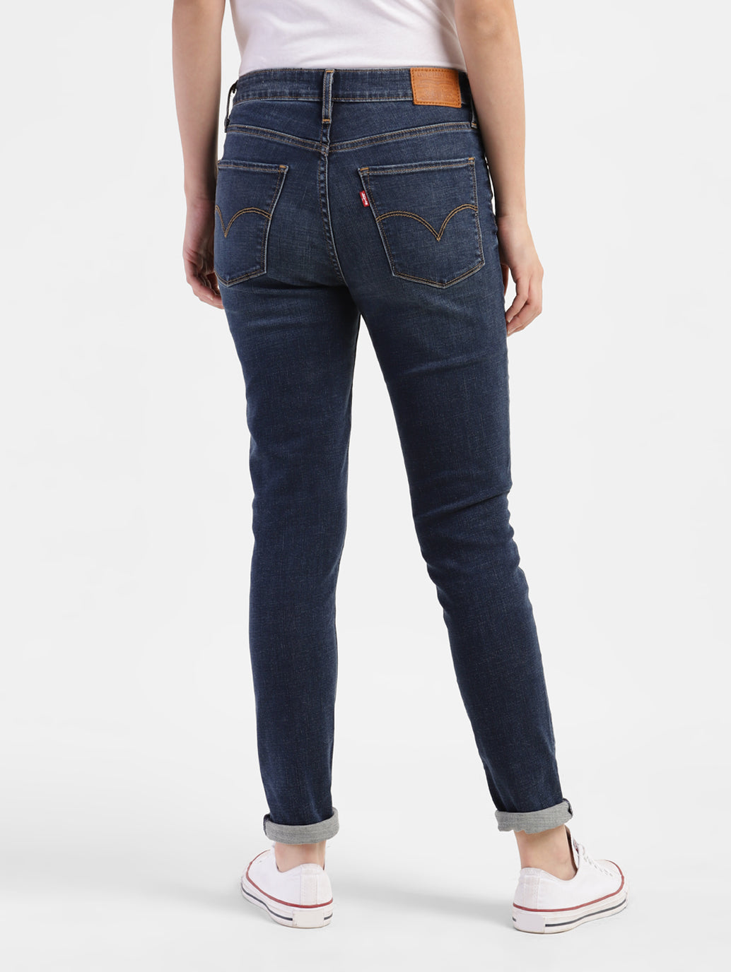 Women's 721 Indigo Skinny Fit High Rise Jeans - 483e758e-6209-4c9e-94be-6767ae1874d0 View
