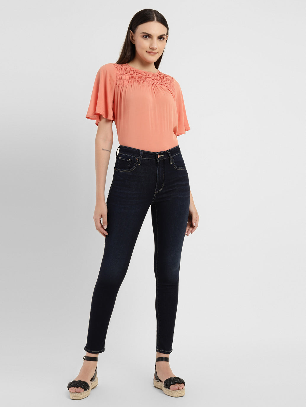 Women's High Rise 721 Skinny Fit Jeans - d719172d-d31c-4d07-b756-2343377a0c7f View