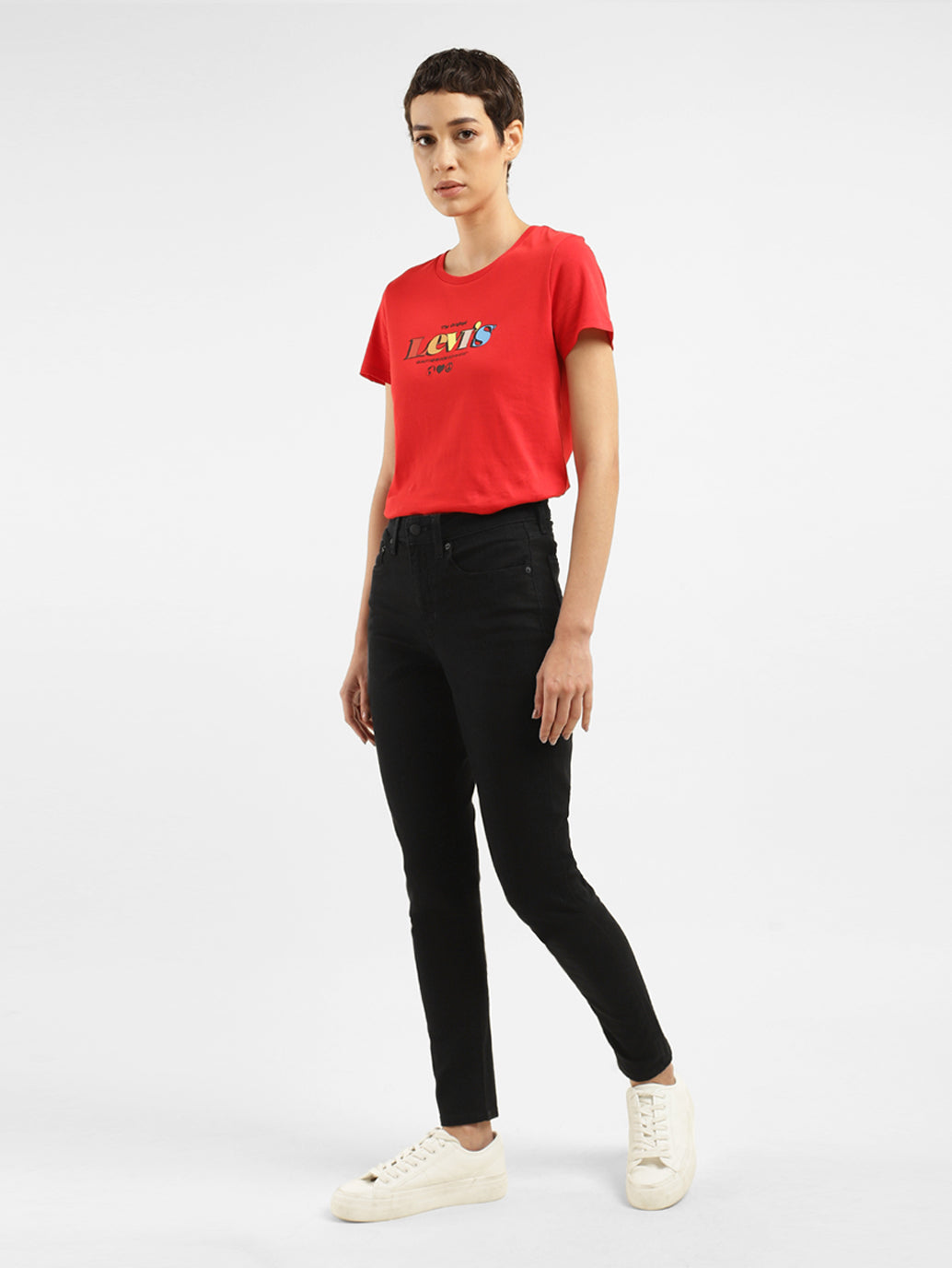 Women's High Rise 721 Skinny Fit Jeans - 0cc556ab-e89a-4a03-85d0-bec9c7cbf763 View