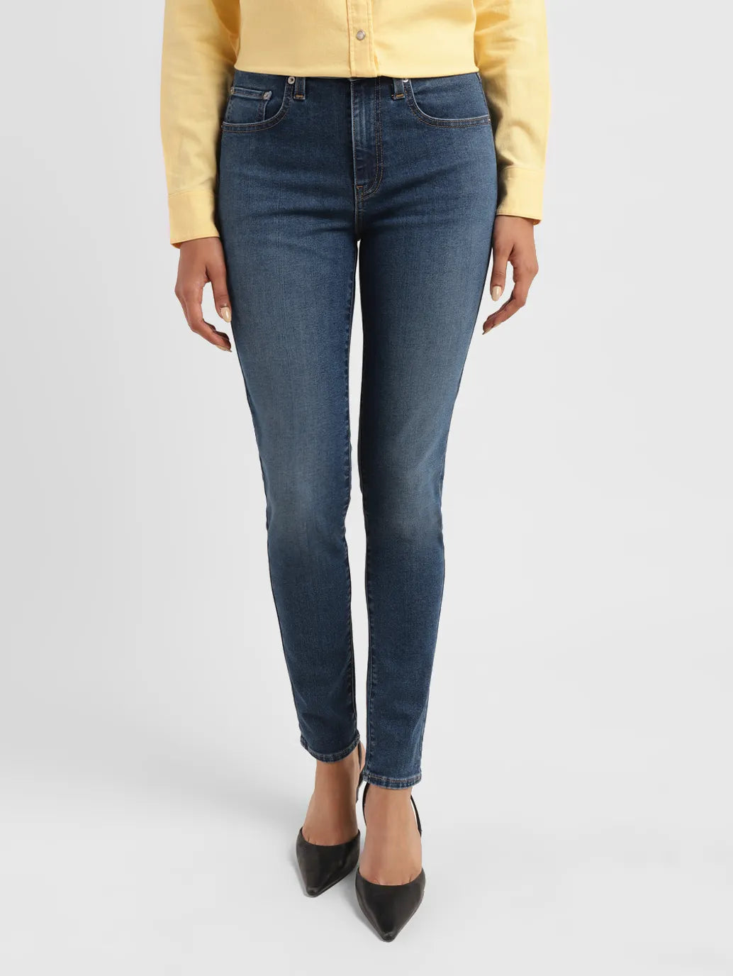 Women's 721 Blue Skinny Fit High Rise Jeans - 8c1673bd-d552-4e4c-ad50-c75ff8668ccb View