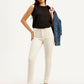 Women's 721 Off White Skinny Fit High Rise Jeans - Styleshot View