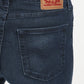 Women's 721 Navy Blue Skinny Fit High Rise Jeans - 6 View