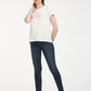 Women's 721 Navy Blue Skinny Fit High Rise Jeans - 7 View