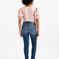 Women's 721 Blue Skinny Fit High Rise Jeans - 9e975c84-7e43-4870-8c83-f5483e9a1d99 View