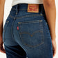 Women's 721 Blue Skinny Fit High Rise Jeans - 0223e6db-14b5-4cd7-a94a-86da12e5f4cb View