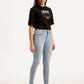 Women's 721 Light Blue Skinny Fit High Rise Jeans - Side View
