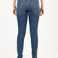 Women's Blue Skinny Fit High Rise Jeans - back View