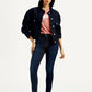 Women's 721 Dark Indigo Skinny Fit High Rise Jeans - Styleshot View