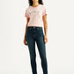 Women's 721 Dark Indigo Skinny Fit High Rise Jeans - Front View