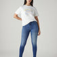 Women's 721 Med Indigo Skinny Fit High Rise Jeans - 20 View