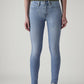 Women's 721 Light Blue Skinny Fit High Rise Jeans - 20 View
