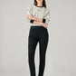 Women's 721 Black Skinny Fit High Rise Jeans - Styleshot View
