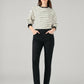 Women's 721 Black Skinny Fit High Rise Jeans - Front View