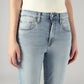 Women's 721 Light Blue Skinny Fit High Rise Jeans - 20 View