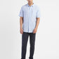 Men's Checkered Spread Collar Linen Shirt - 5d1080d0-1fe9-43fb-bea9-71d7f29b6d50 View