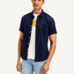 Men's Solid Slim Fit Linen Shirt - Styleshot View