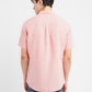 Men's Pink Solid Slim Fit Shirt - 9efb2c39-d271-4ccb-b6e2-6c7acc4aea7a View