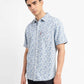 Men's Floral Print Slim Fit Shirt - 5ab1370c-5e63-4380-ba60-0fd394050fc3 View
