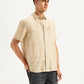 Men's Paisley Print Slim Fit Shirt - Side View