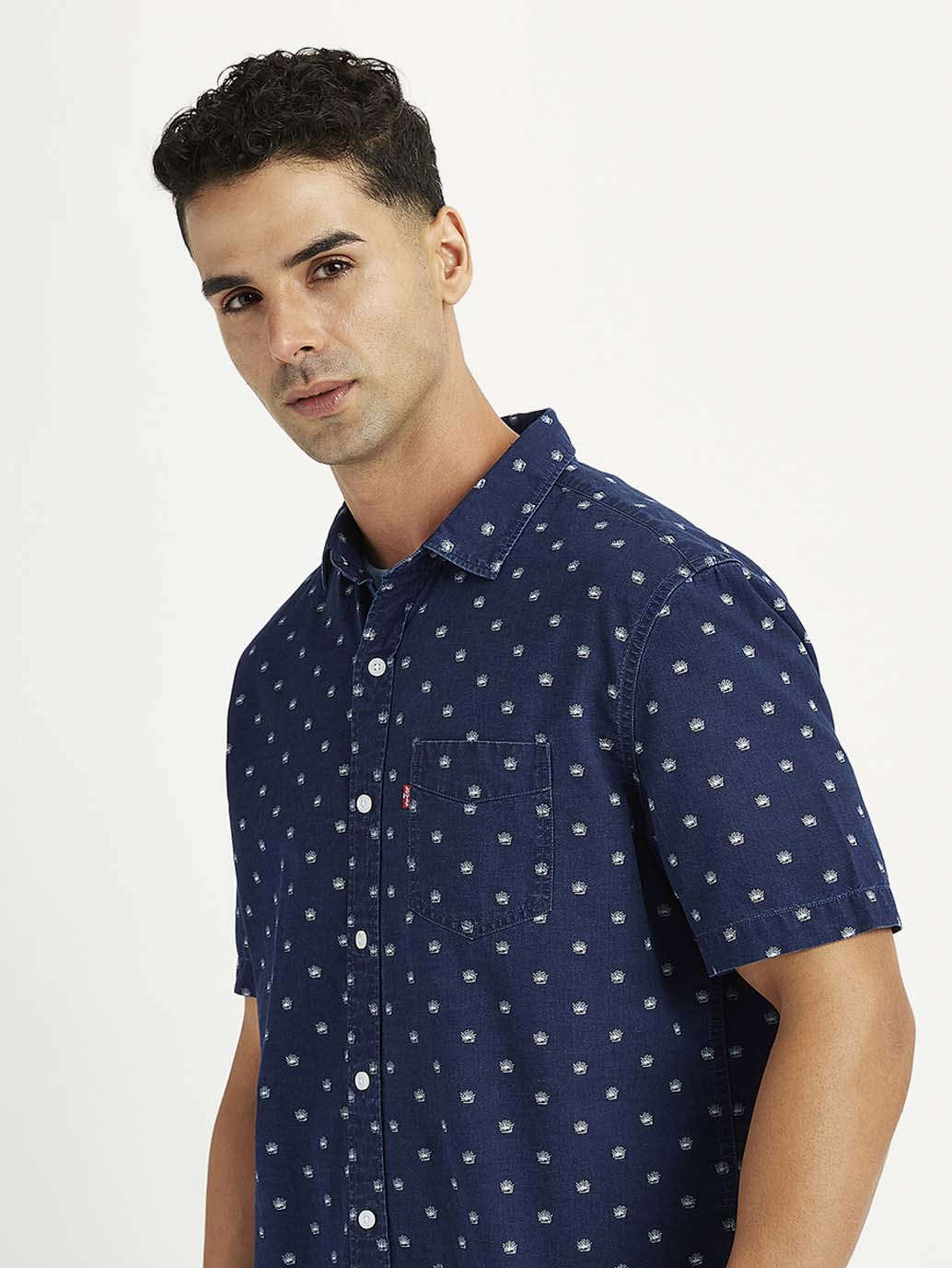 Men's All Over Print Regular Fit Shirt