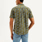 Men's Floral Slim Fit Shirt - Back View
