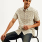 Men's Floral Slim Fit Shirt - Styleshot View