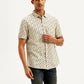 Men's Floral Slim Fit Shirt - Side View