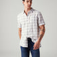 Men's Checkered Slim Fit Shirt - Styleshot View