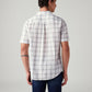 Men's Checkered Slim Fit Shirt - Back View
