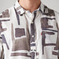 Men's Abstract Slim Fit Shirt - 20 View