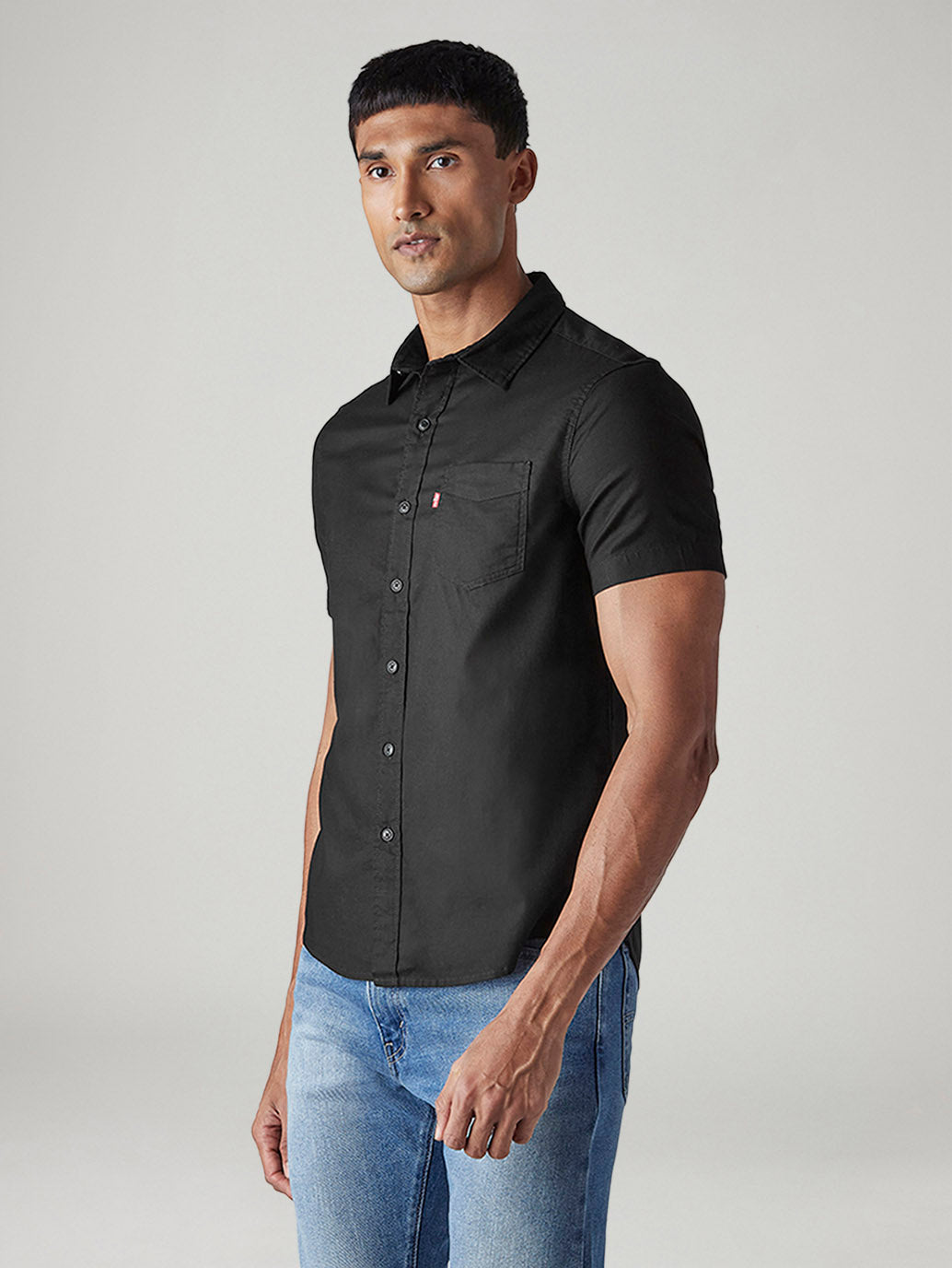 Men's Solid Slim Fit Oxford Shirt - 20 View