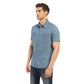 Men's Solid Spread Collar Shirt - 3 View