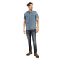 Men's Solid Spread Collar Shirt - 5 View