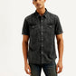 Men's Solid Slim Fit Shirt - Front View