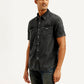 Men's Solid Slim Fit Shirt - Side View
