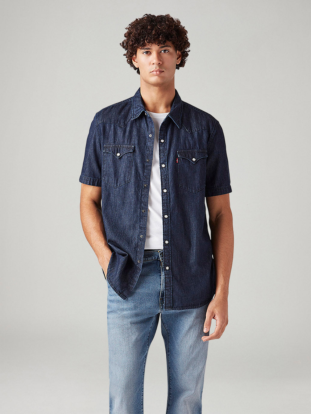Men's Solid Slim Fit Shirt