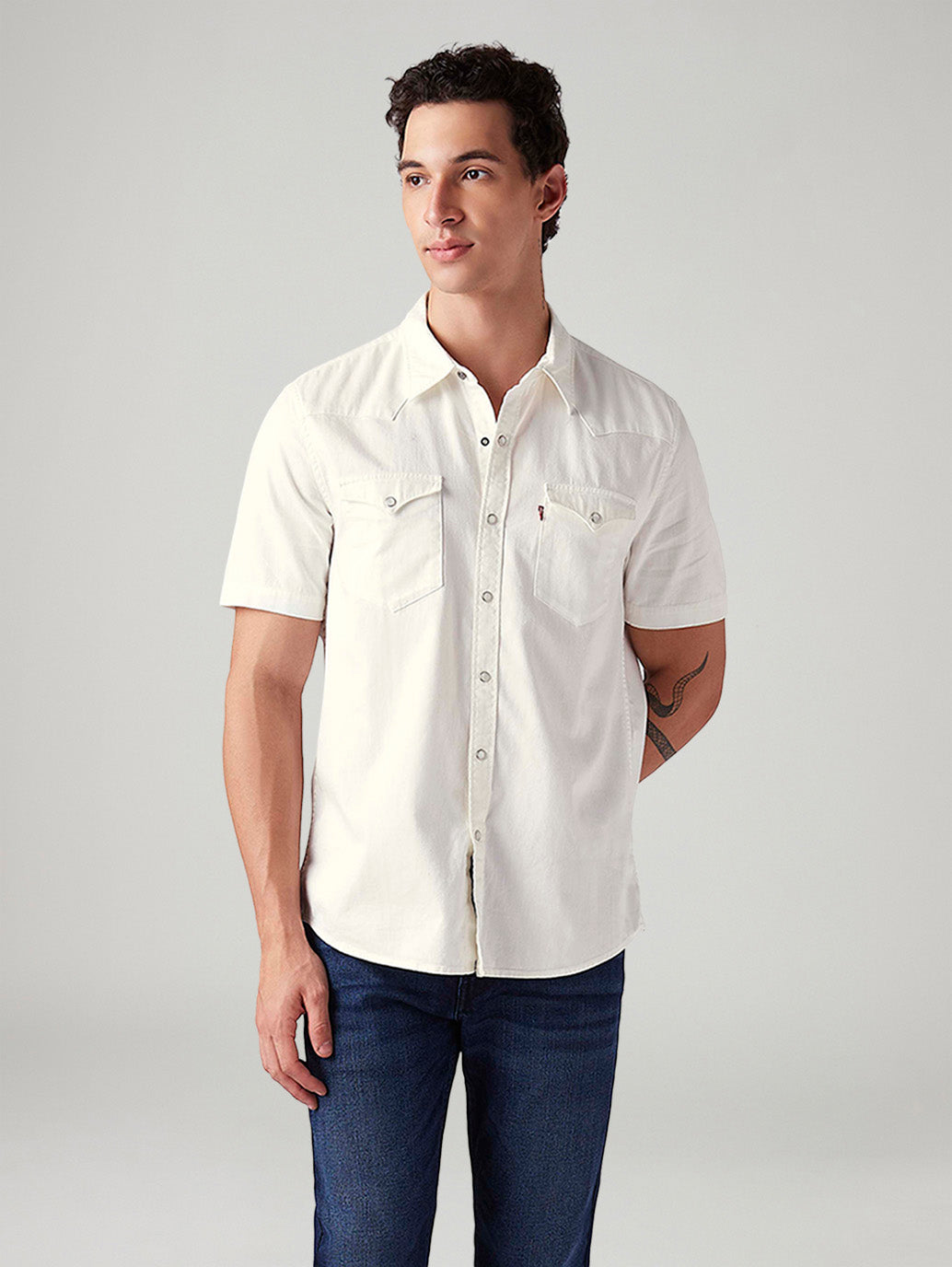 Men's Solid Slim Fit Shirt