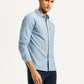 Men's Printed Slim Fit Shirt - Side View