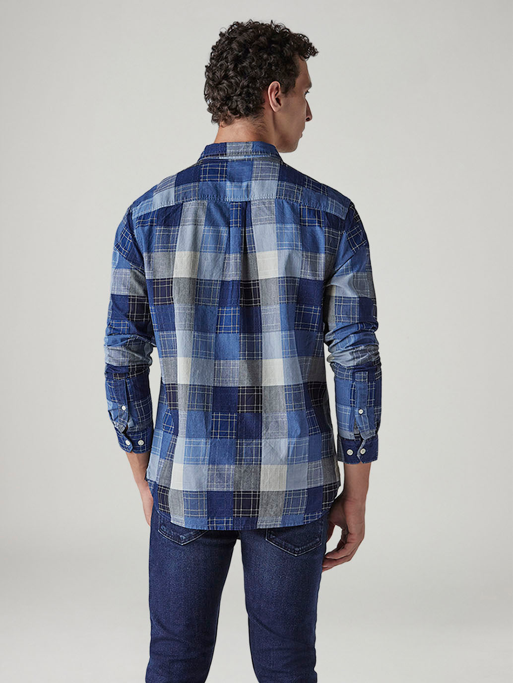 Men's Checkered Slim Fit Shirt - 20 View
