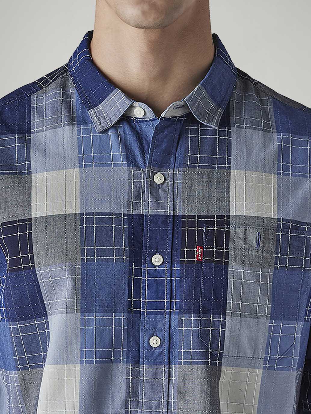 Men's Checkered Slim Fit Shirt - 20 View
